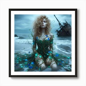 Mermaid 1 Art Print