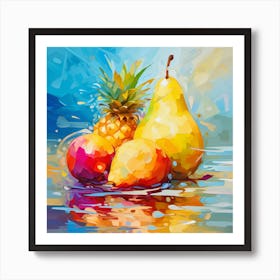 Fruit Painting Art Print