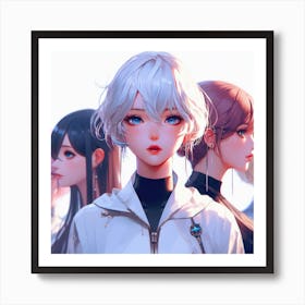 Anime Girl (74) Art Print