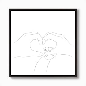 Unconditional Love Art Print