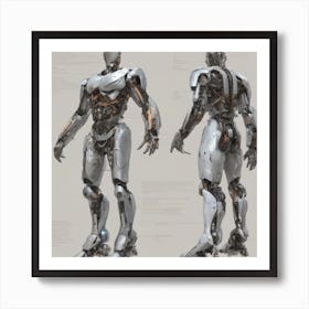 A Highly Advanced Android With Synthetic Skin And Emotions, Indistinguishable From Humans 19 Art Print