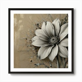 Dahlia 20 Art Print