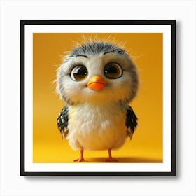 Cute Little Bird 36 Art Print