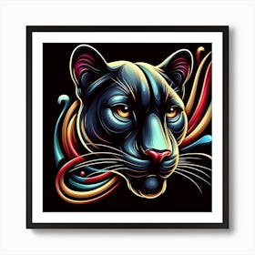 Creative Wild Animal Representation 77 Art Print