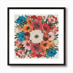 Floral Bouquet 1 Art Print