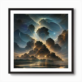 'Clouds In The Sky' Art Print