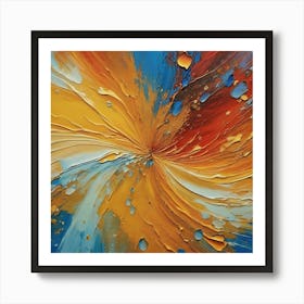 Abstract Painting 45 Art Print