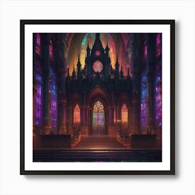 Gothic Cathedral 18 Art Print