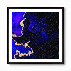 100 Nebulas in Space Abstract n.023 Art Print