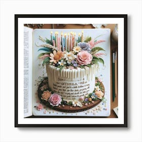 Birthday Cake Affiche