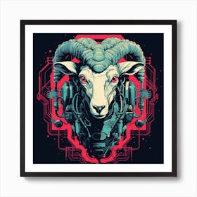 Ram Power Art Print