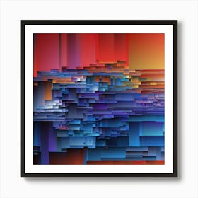 1000003882 Glitch Art Print