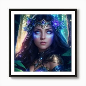 Woodland Spirit Art Print