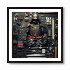 A Samurai’s Gear Art Print