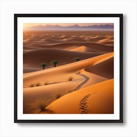 Sahara Desert 127 Art Print