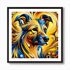 Dog Breed 05 Art Print