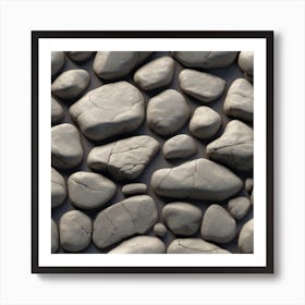 Rocks And Stones 1 Art Print