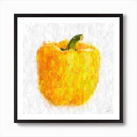 Yellow Pepper Art Print