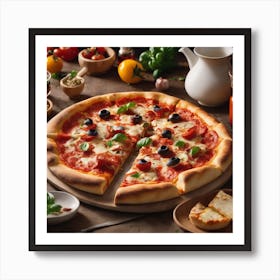 Pizza Art Print