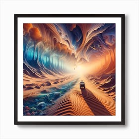 Sandstorm Art Print