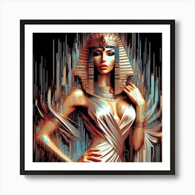 Cleopatra Portrait Artwork 140 Art Print