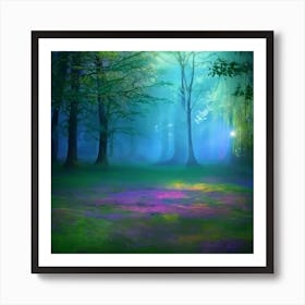 Forest 54 Art Print