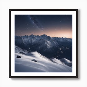 Night Sky Art Print