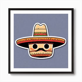 Mexican Hat 1 Art Print