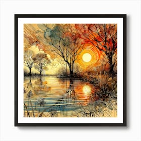 Sunset Sonata Art Print