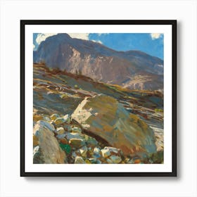 Rocky Mountains Art Print