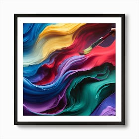 Abstract - Abstract Stock Videos & Royalty-Free Footage Art Print