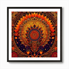 Mandala 4 Art Print