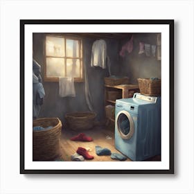 Laundry Room 8 Art Print
