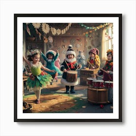 Seasonal Festivals Art Print