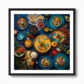 Plate Of Food Art Print