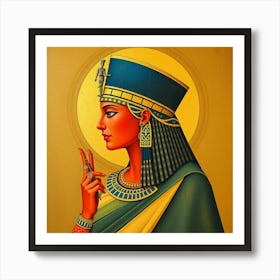 Egyptian Queen 1 Art Print