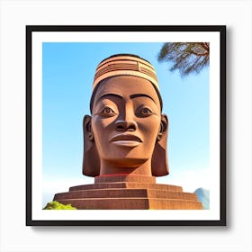 Egyptian Head 1 Art Print