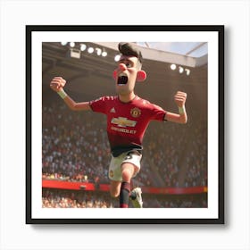 Manchester United Art Print