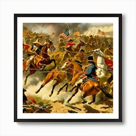 Battle Of Philadelphia hjj Art Print