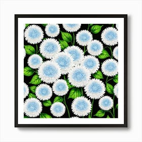 Chrysanthemums 41 Art Print