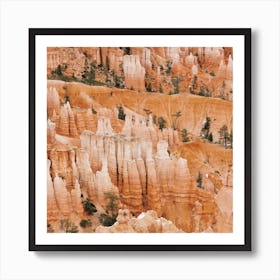 Bryce Canyon Rock Formations Art Print