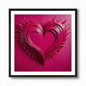 Heart Of Love Art Print