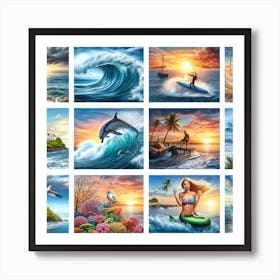 Oceans And Seascapes Art Print