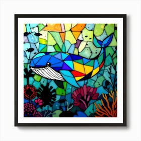 Whale2 Art Print