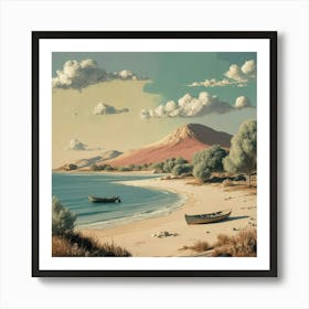 Aegean Sea Art Print