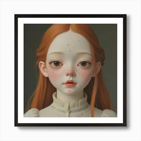 Kawaii Doll Art Print