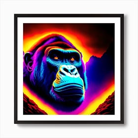 Gorilla Art Print