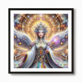 Angel Of Light 20 Art Print