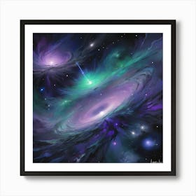 Nebula4 Art Print