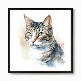 Aegean Cat Portrait 2 Art Print